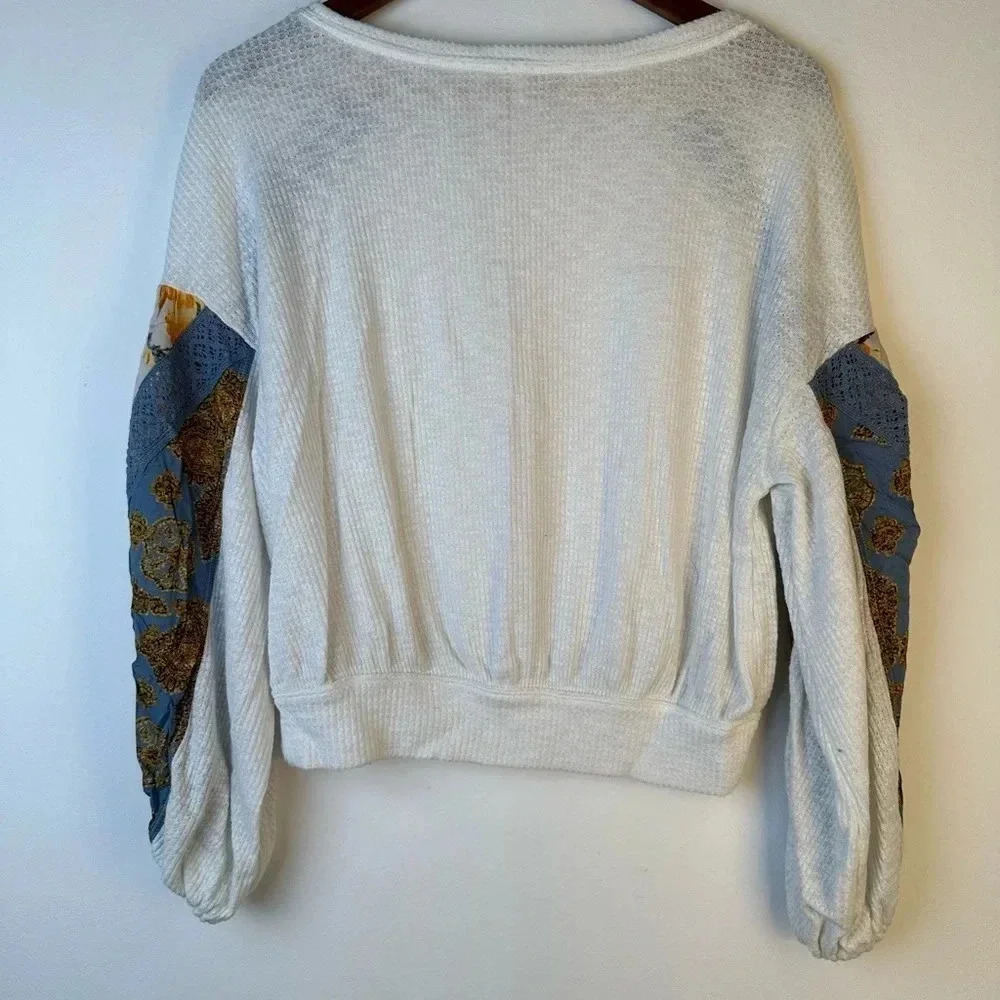 Free People Casual Clash Thermal Top - Picture 6 of 11